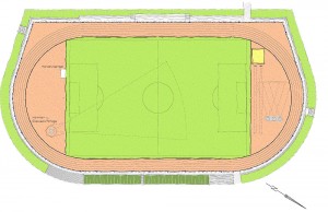 Sanierung der Laufbahn/ Tennenbahn des Göttinger Maschstadions