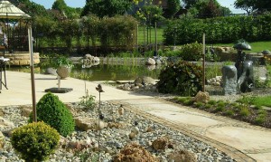 Hausgarten in Niedersachsen